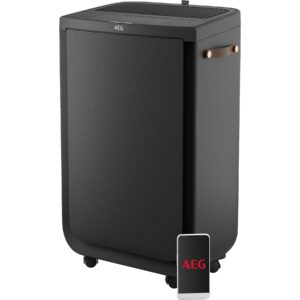 AEG Luftreiniger Pure 7000 / für bis zu 70 m²/168 m³ / : Dark Grey Luftreiniger Dark Grey (41 Watt, Raumgröße: 71 m²)