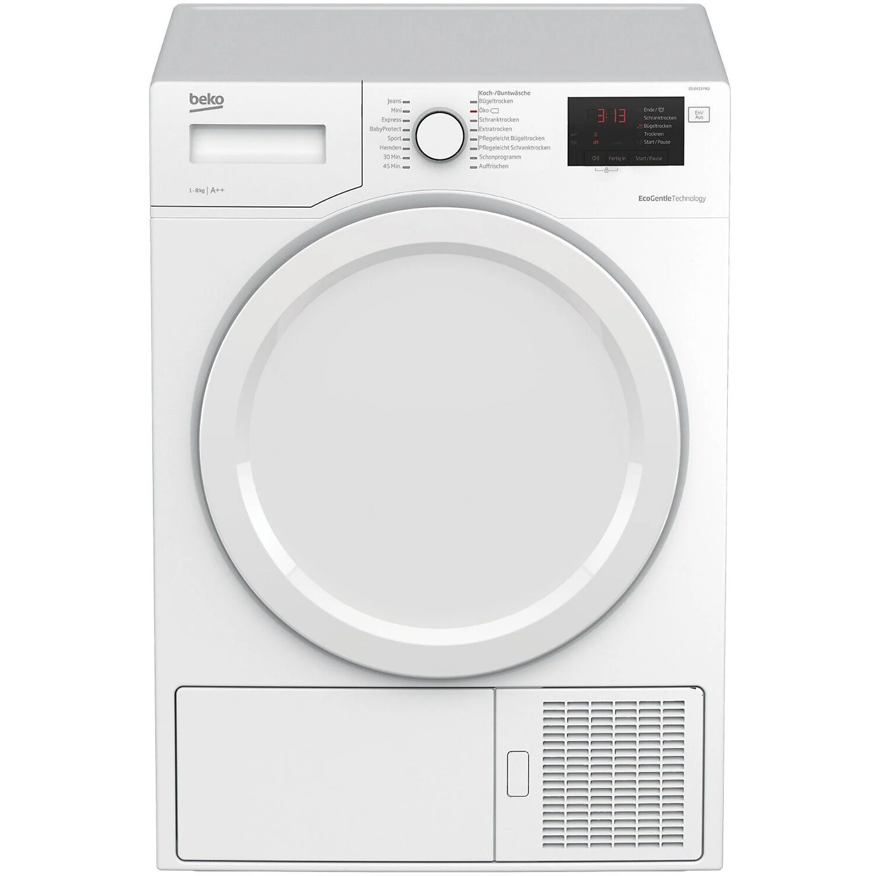 BEKO DS8433PA0 Wärmepumpentrockner (8 kg, A++)