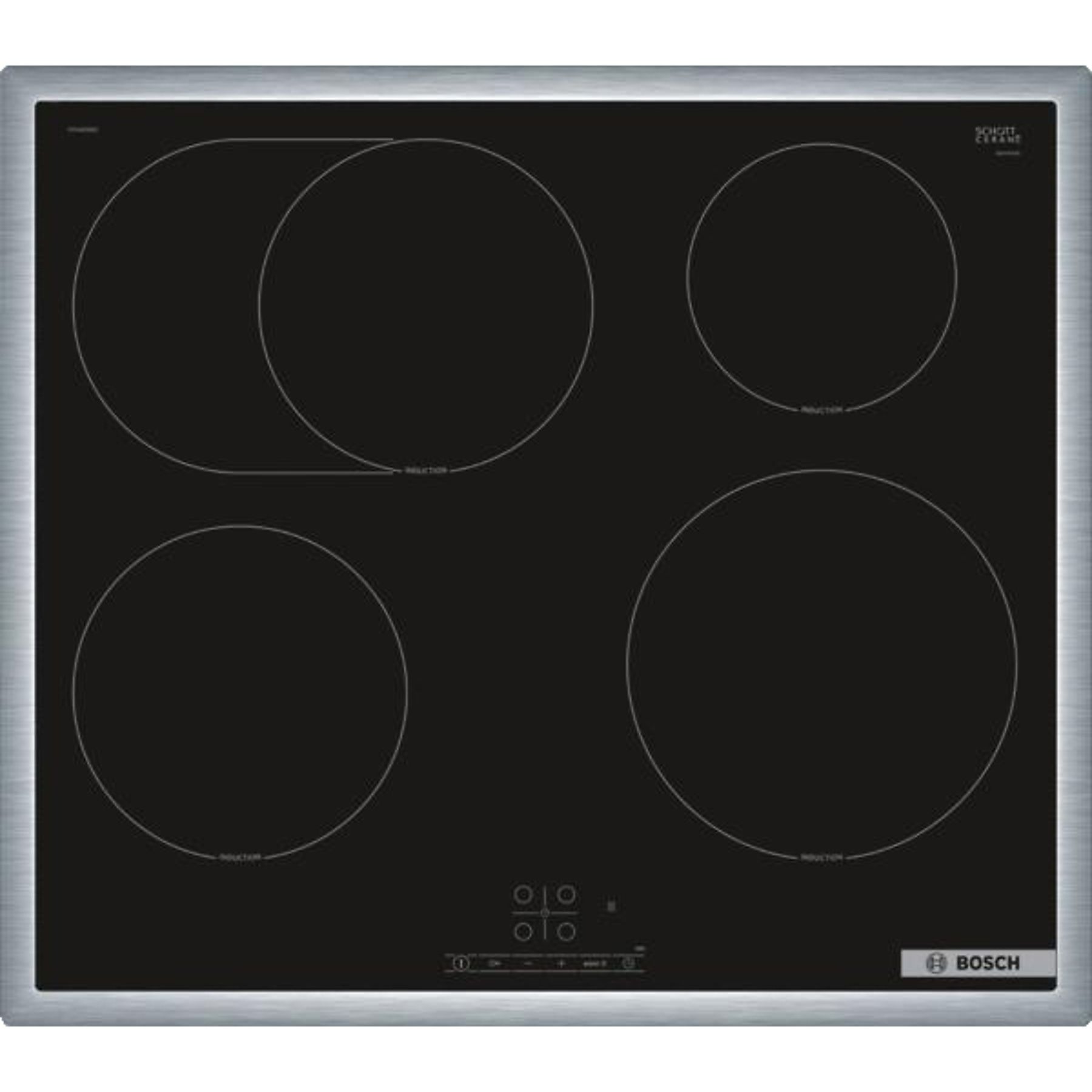 BOSCH PIF 64 RBB 5 E Induktionskochfeld (583 mm breit, 4 Kochzonen)