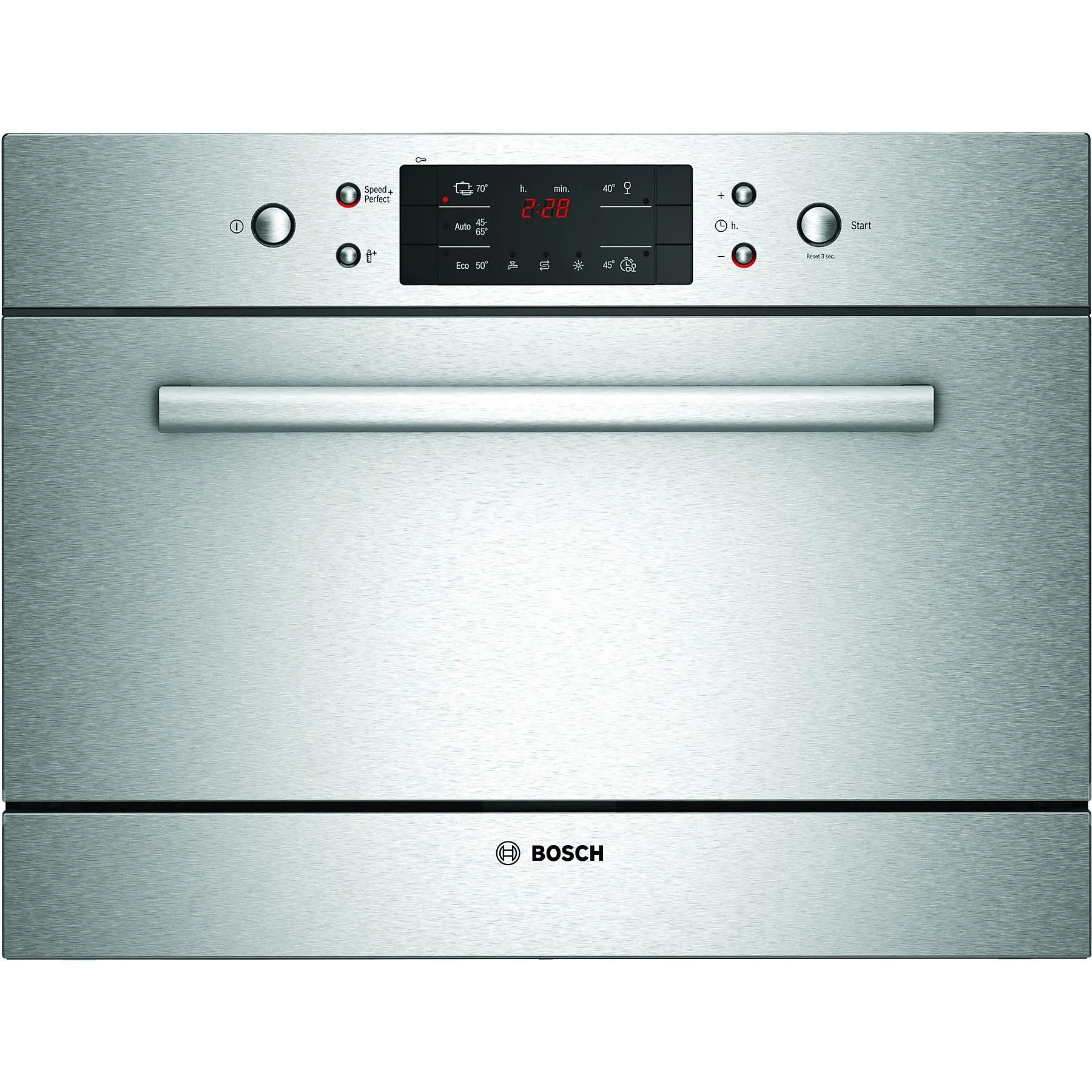 BOSCH SKE 52 M 75 EU Serie 6 Geschirrspüler (teilintegrierbar (Besteckkorb, 595 mm breit, 49 dB (A), F)