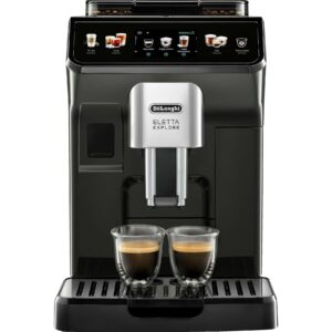 DELONGHI Eletta Explore ECAM450.55.G - 21 heiße und kalte Kaffeespezialitäten Kaffeevollautomat Grau