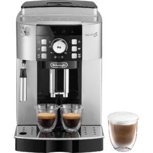 DELONGHI Magnifica S ECAM21.116.SB - 5 Kaffeespezialitäten Kaffeevollautomat Silber