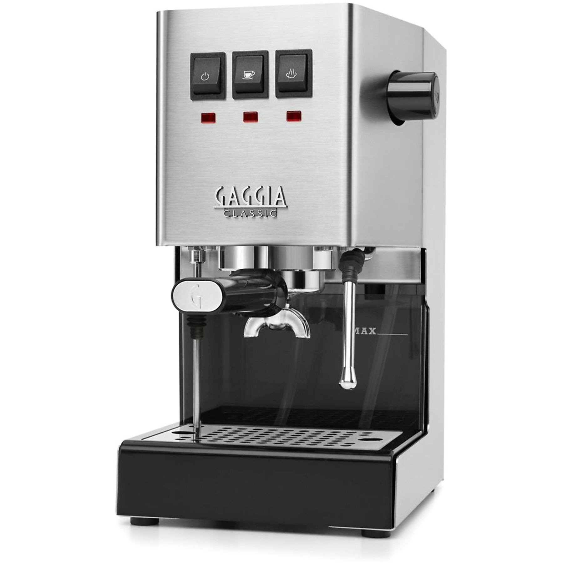 GAGGIA Classic Evo Inox RI9481/11 Siebträgermaschine silber