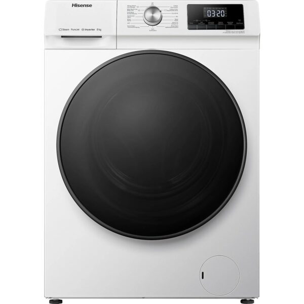 HISENSE WFQA8014EVJM Waschmaschine (8 kg, 1400 U/Min., A)