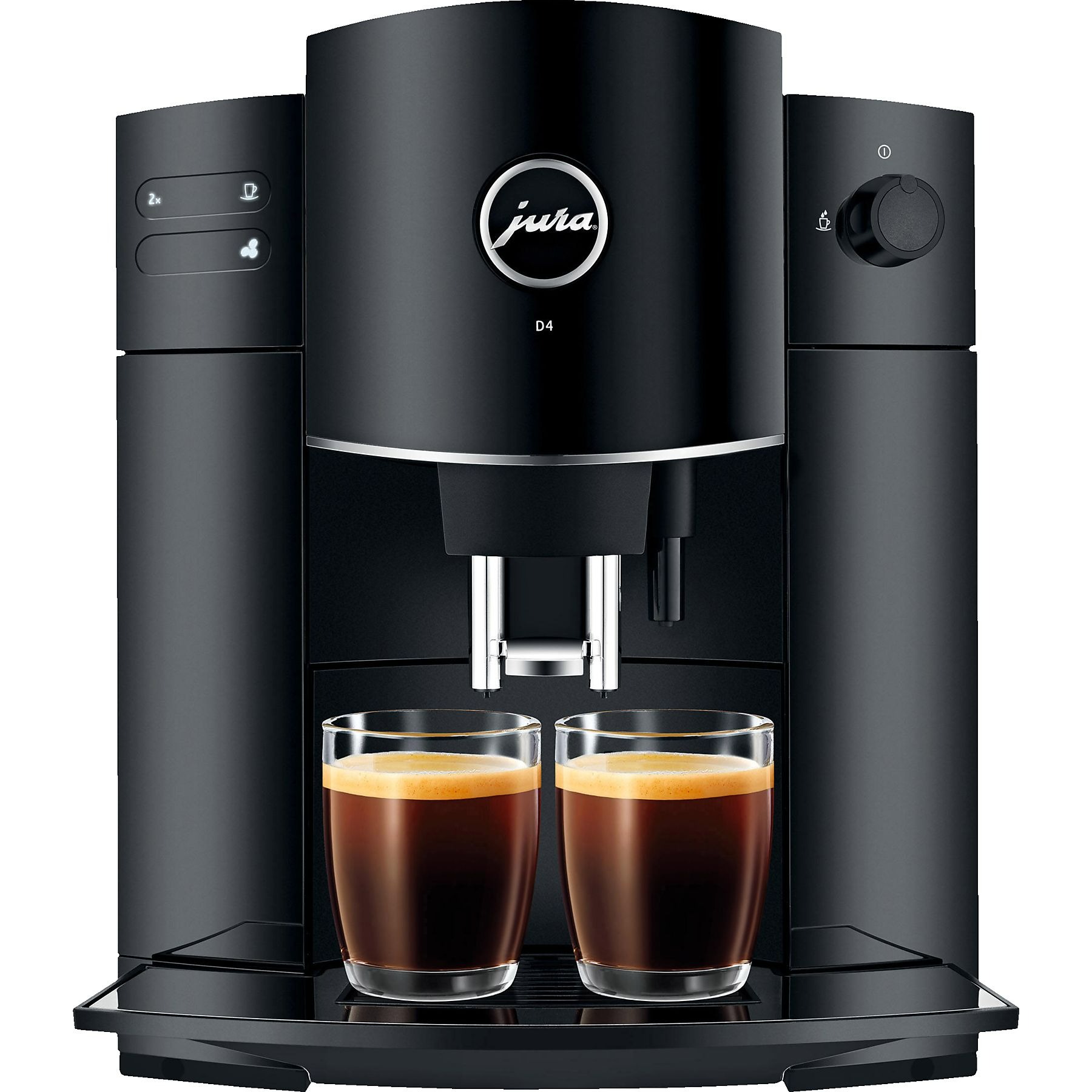 JURA D4 Kaffeevollautomat Piano Black