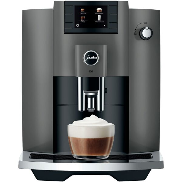JURA E6 (EC) Kaffeevollautomat Dark Inox