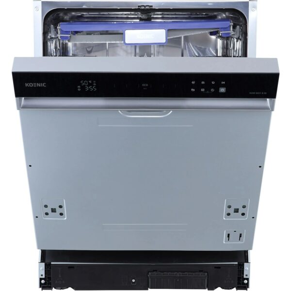 KOENIC KDW 6031 B BI Einbau-Geschirrspüler (teilintegrierbar, 597 mm breit, 40 dB (A), B)