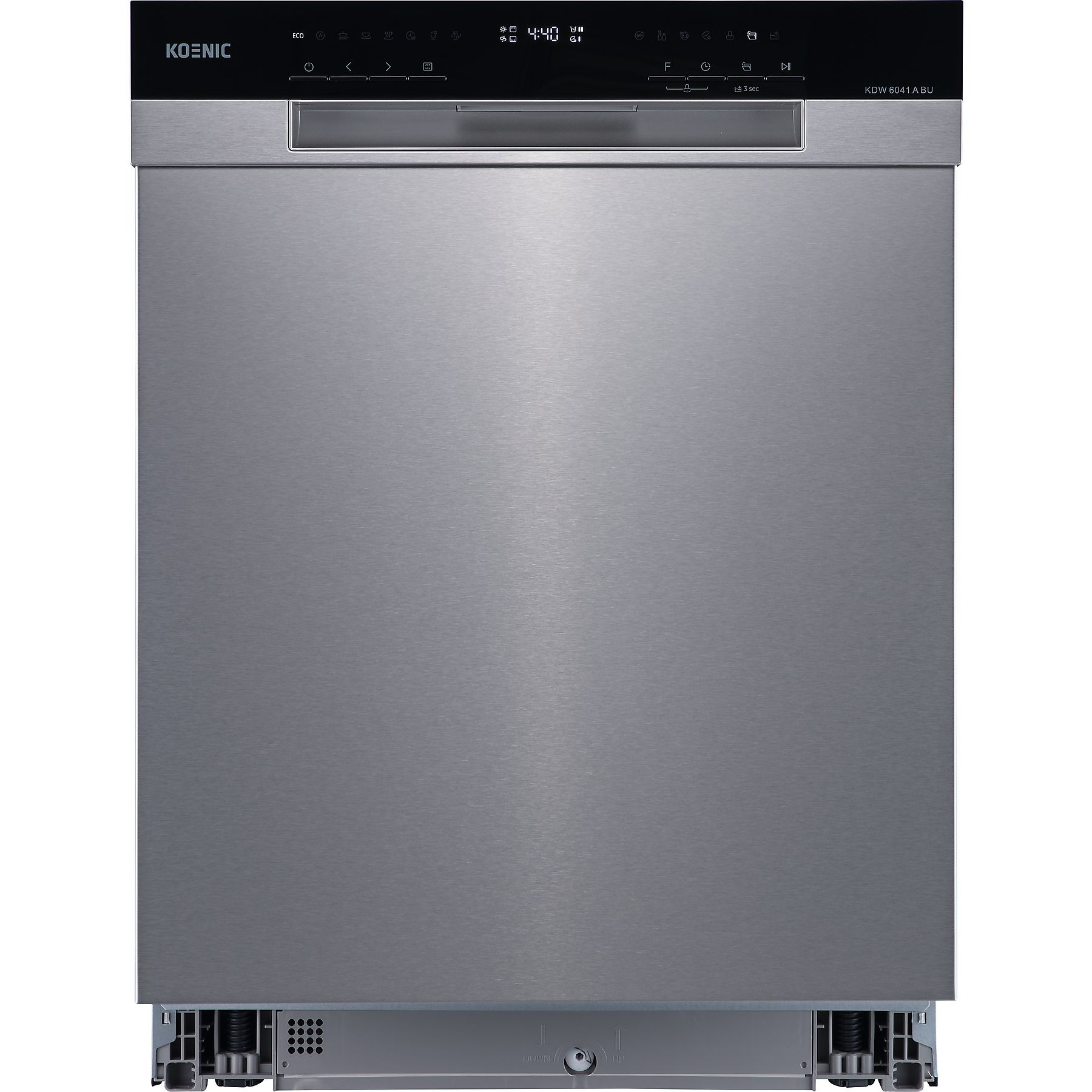 KOENIC KDW 6041 A BU Geschirrspüler (unterbaufähig, 598 mm breit, 43 dB (A), A)