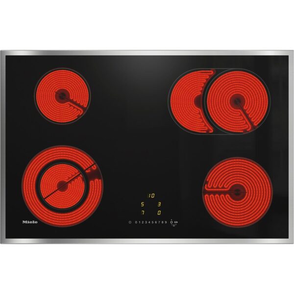 MIELE KM 6522 FR Elektrokochfeld (764 mm breit, 4 Kochzonen)