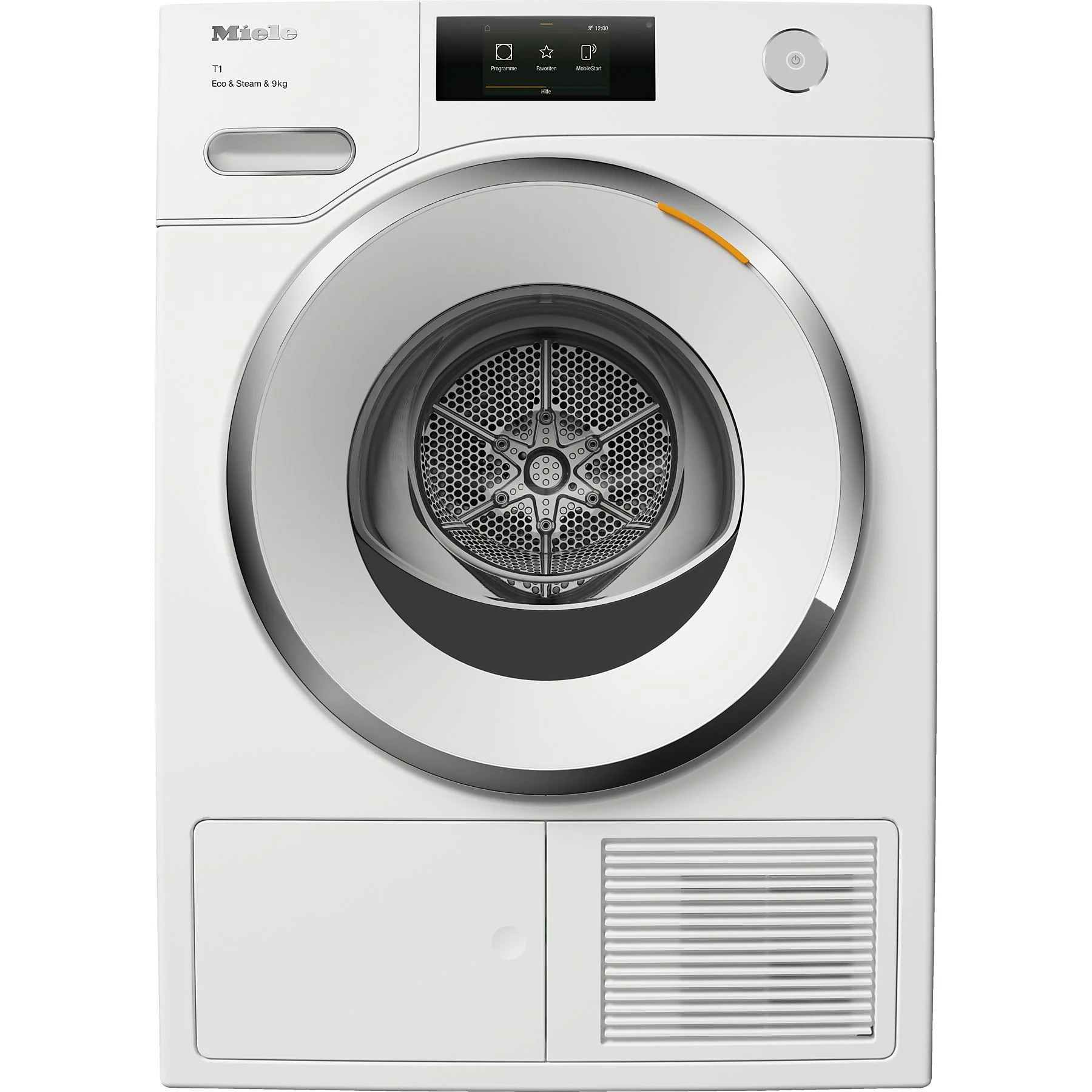 MIELE TWR780WP Eco&Steam Wärmepumpentrockner T1 White Edition (9 kg, A+++, Lotosweiß)