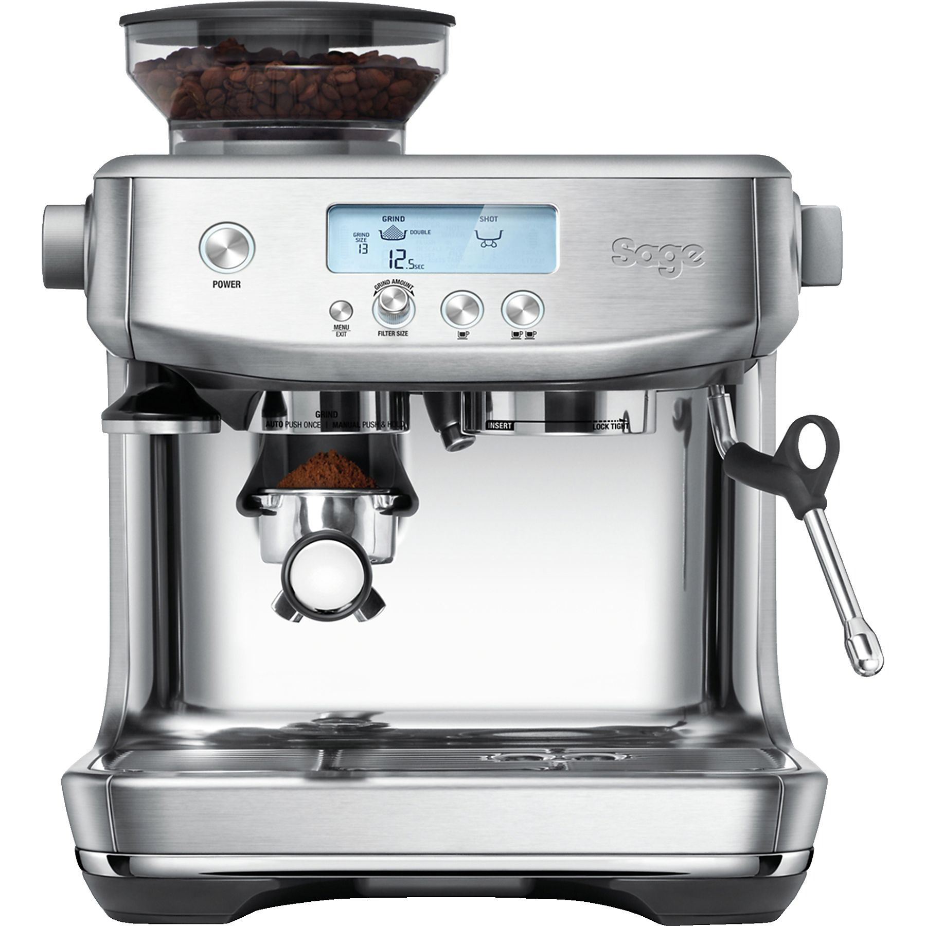 SAGE SES878BSS4EEU1 The Barista Pro Espressomaschine Edelstahl