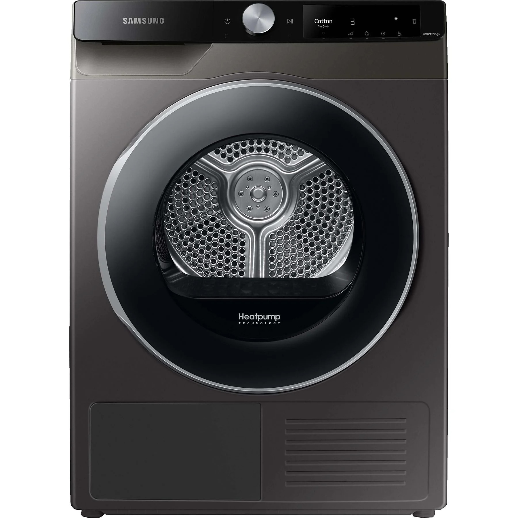 SAMSUNG DV80T6220LX/S2 Wärmepumpentrockner (8 kg, A+++, Schwarz)
