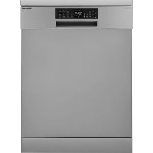 SHARP QW-NA25GF44BS-DE Geschirrspüler (freistehend, 598 mm breit, 44 dB (A), B)