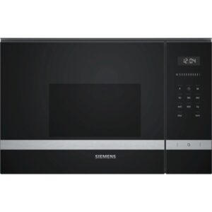 SIEMENS BF 525 LMS0 EDELSTAHL, Mikrowelle (800 Watt, 20 l Garraum-Volumen)