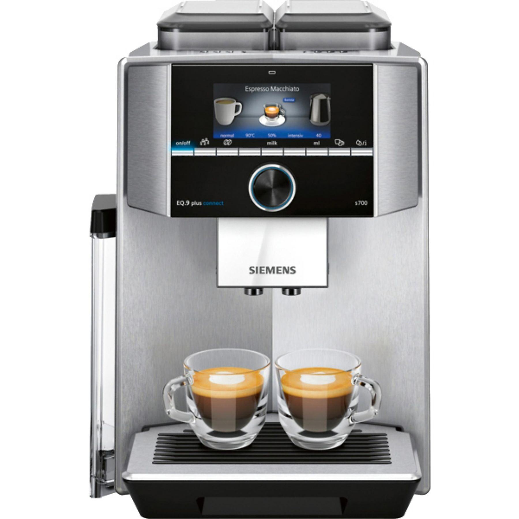SIEMENS TI 9578 X 1 DE EQ.9 PLUS CONNECT S700 Kaffeevollautomat Edelstahl