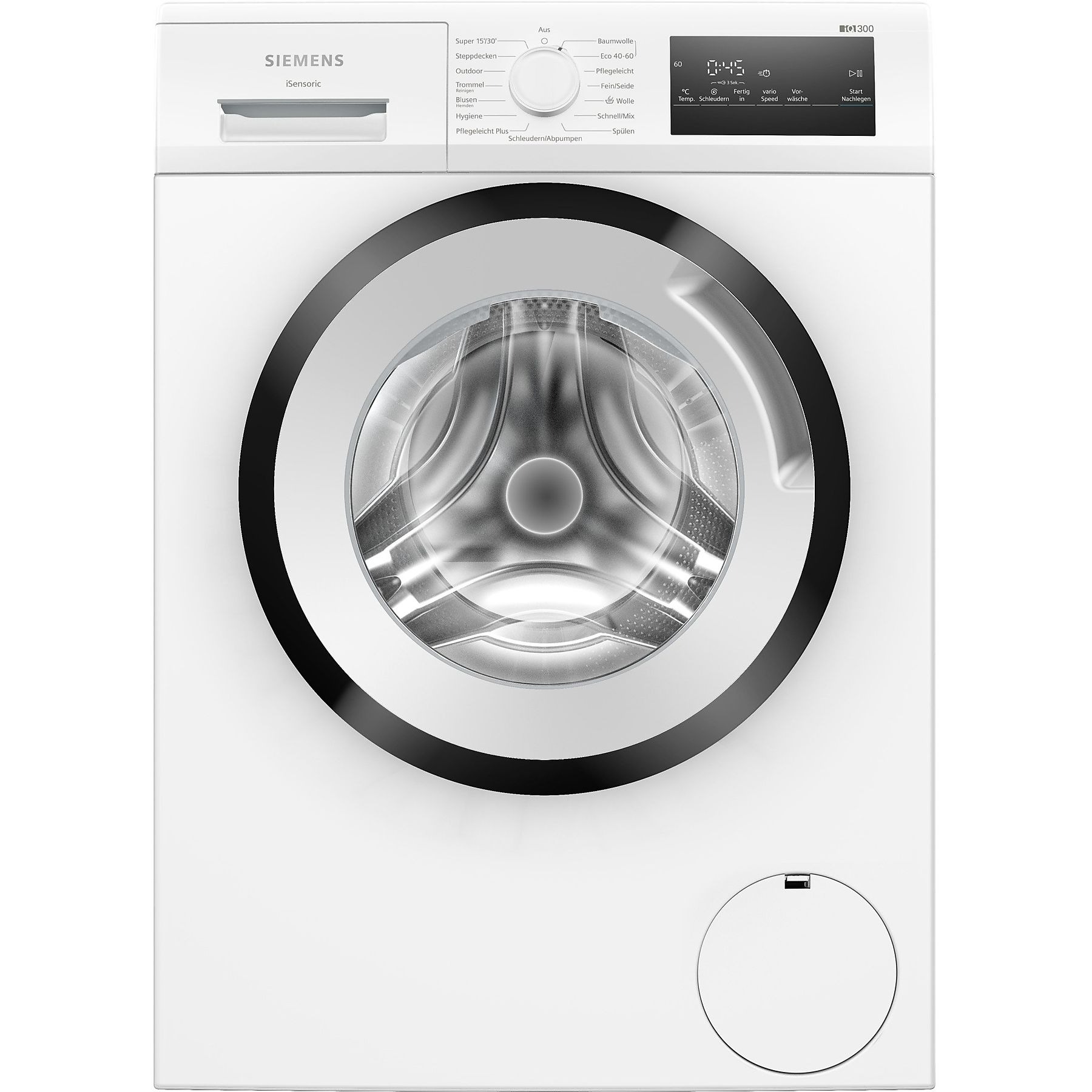 SIEMENS WM 14 N 123 iQ300 Waschmaschine (7 kg, 1354 U/Min., B)